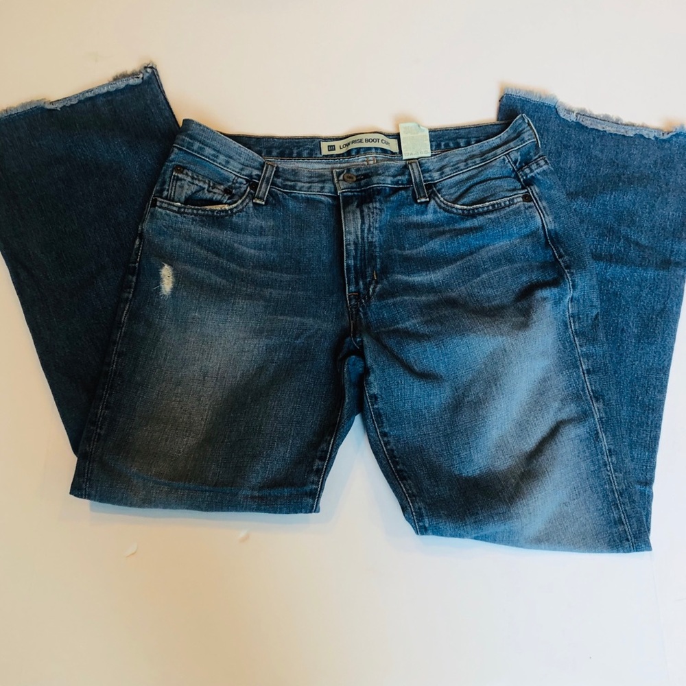 Gap vintage low rise boot cut jeans